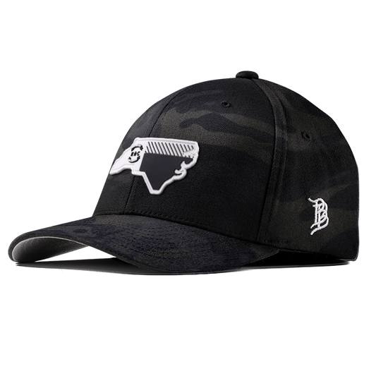North Carolina Moonlight PVC Flexfit Fitted Multicam
