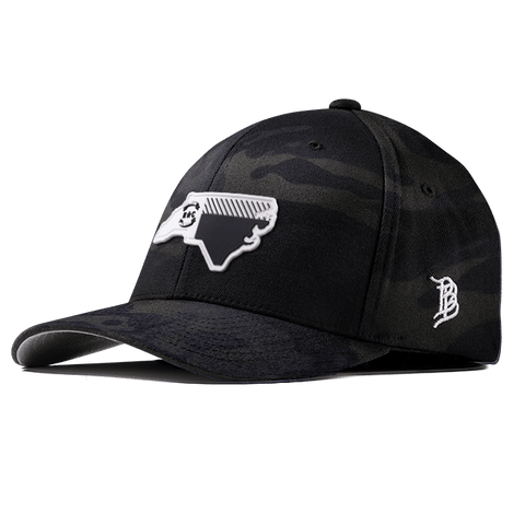 North Carolina Moonlight PVC Flexfit Fitted Multicam