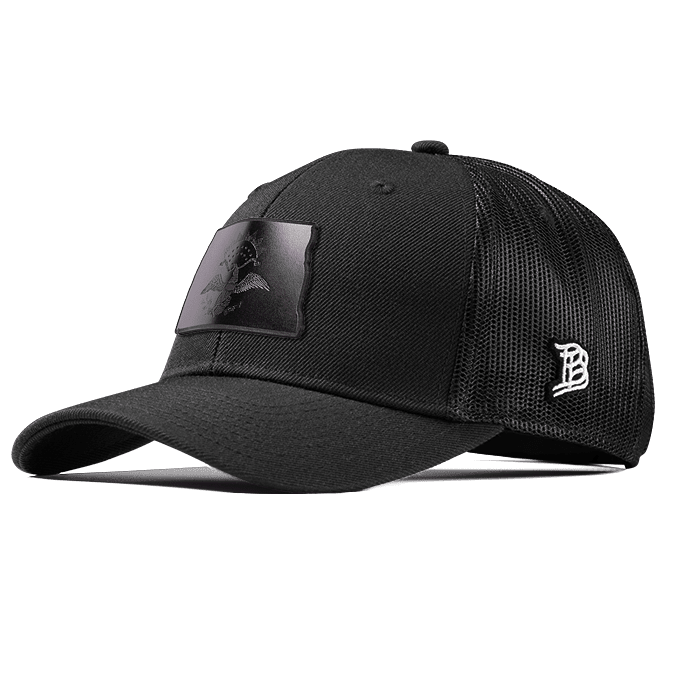 North Dakota 39 Midnight Curved Trucker