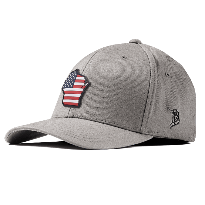 Wisconsin Patriot Flexfit Fitted
