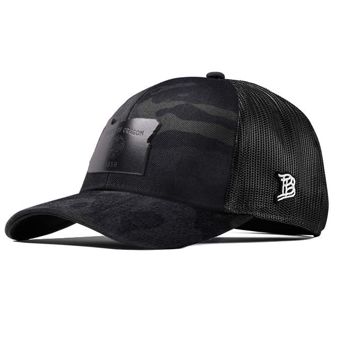 Oregon 33 Midnight Flexfit Snapback Trucker