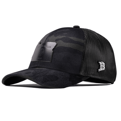 Oregon 33 Midnight Flexfit Snapback Trucker