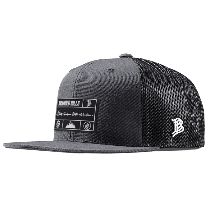 Branded Team Logo PVC Flat Trucker