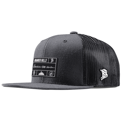 Branded Team Logo PVC Flat Trucker
