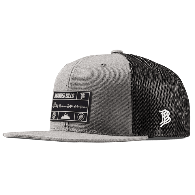 Branded Team Logo PVC Flat Trucker
