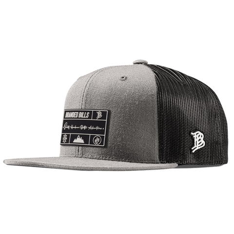 Branded Team Logo PVC Flat Trucker