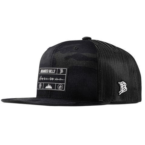 Branded Team Logo PVC Flat Trucker