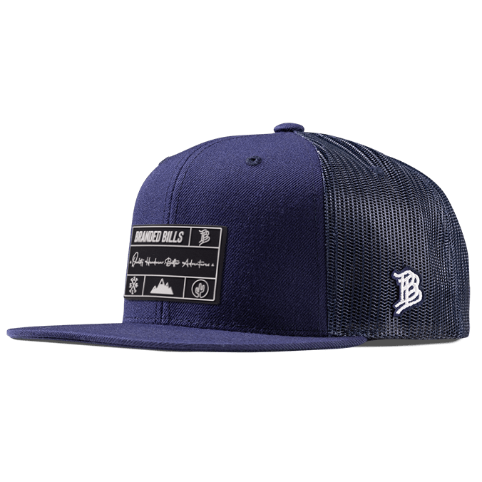 Branded Team Logo PVC Flat Trucker