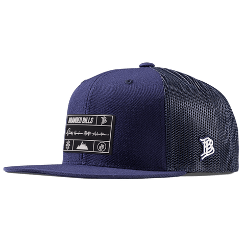 Branded Team Logo PVC Flat Trucker