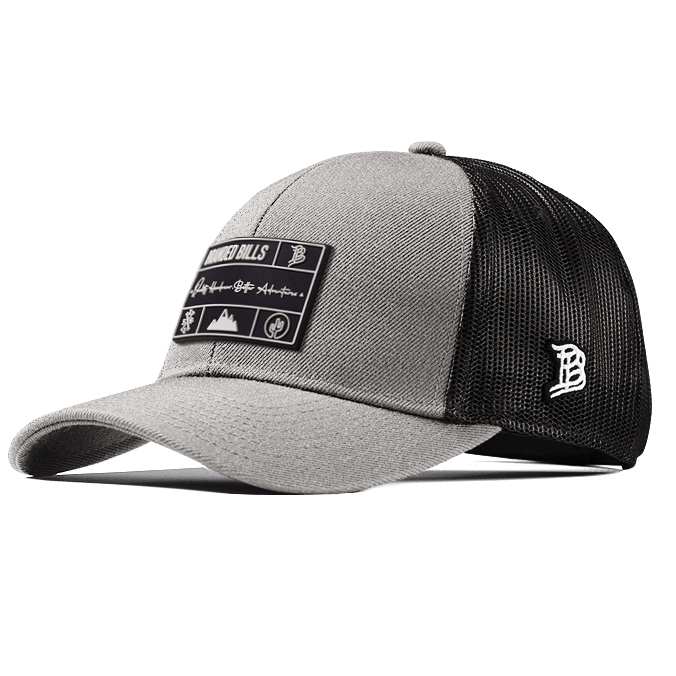 Branded Team Logo PVC Flexfit Snapback Trucker