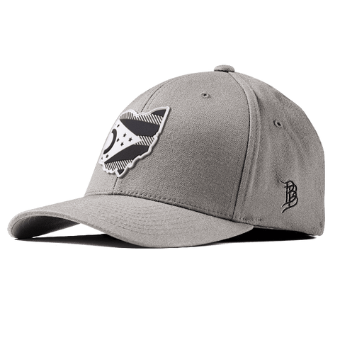 Ohio Moonlight PVC Flexfit Fitted Heather Gray