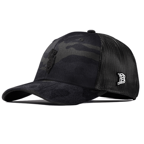 New Jersey 3 Midnight Curved Trucker
