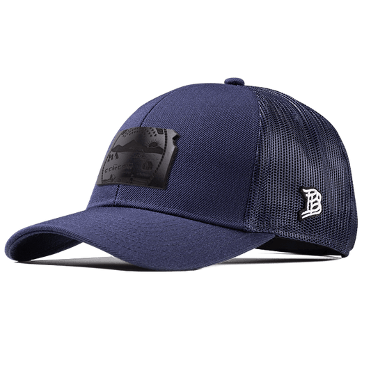 Kansas 34 Midnight Flexfit Snapback Trucker