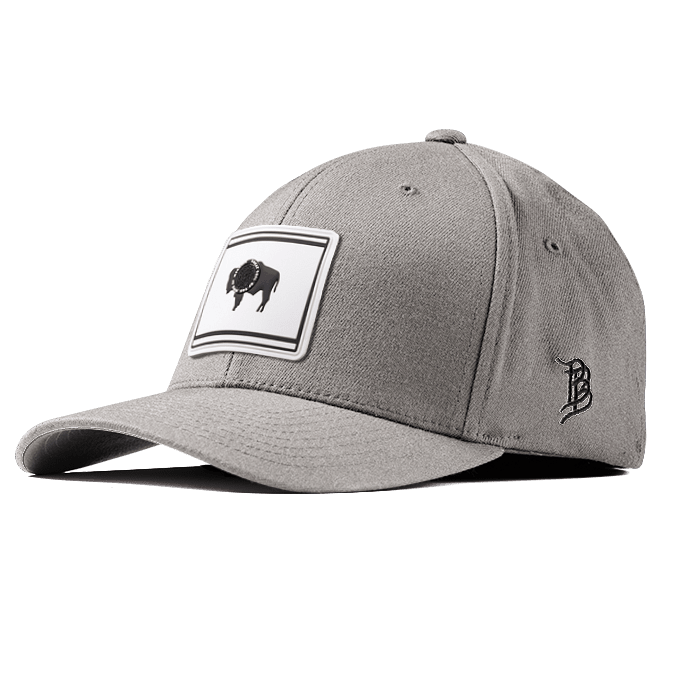 Wyoming Moonlight PVC Flexfit Fitted Heather Gray