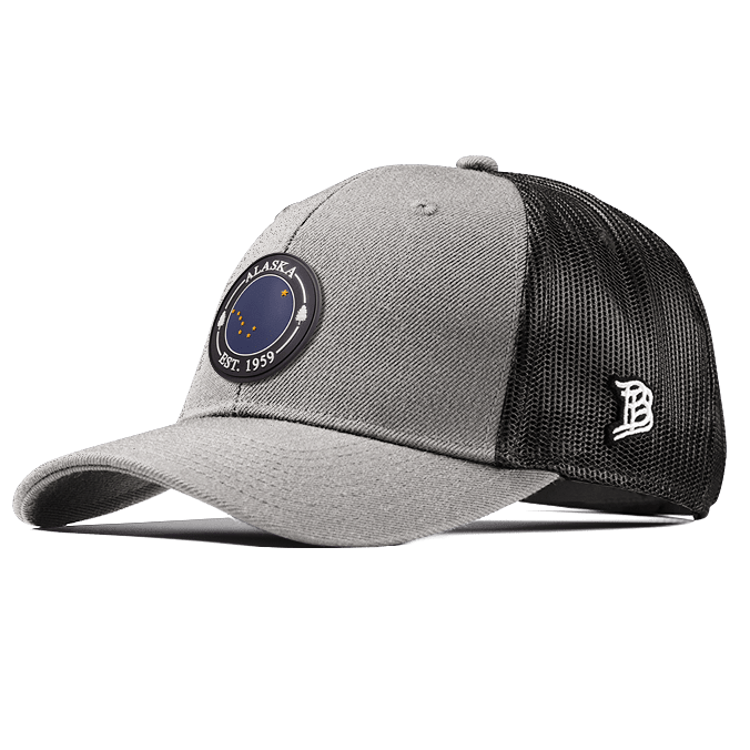 Alaska Compass Curved Trucker