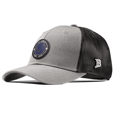 Alaska Compass Curved Trucker