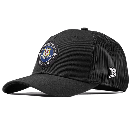 Connecticut Compass Curved Trucker