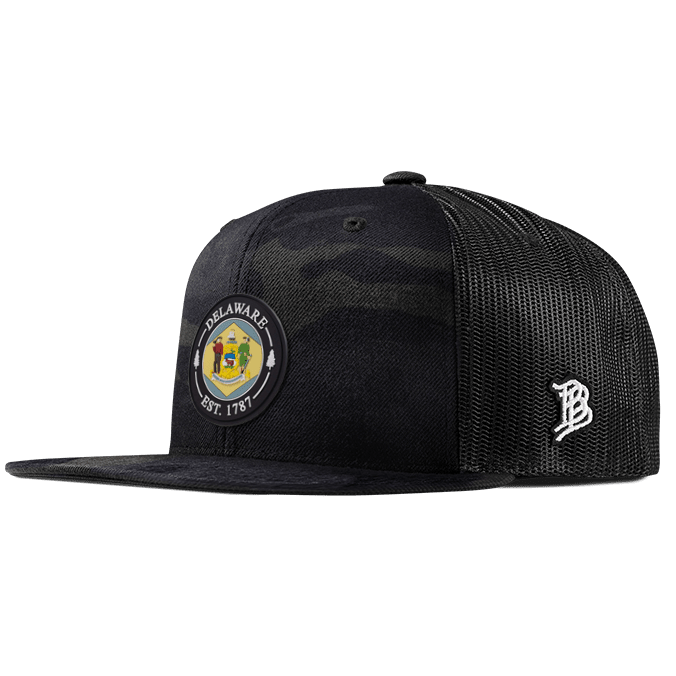 Delaware Compass Flat Trucker