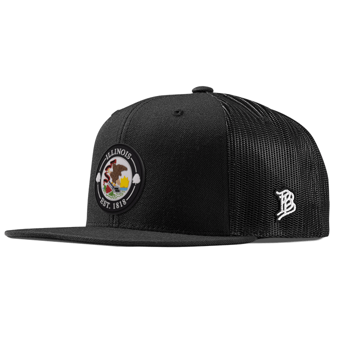 Illinois Compass Flat Trucker