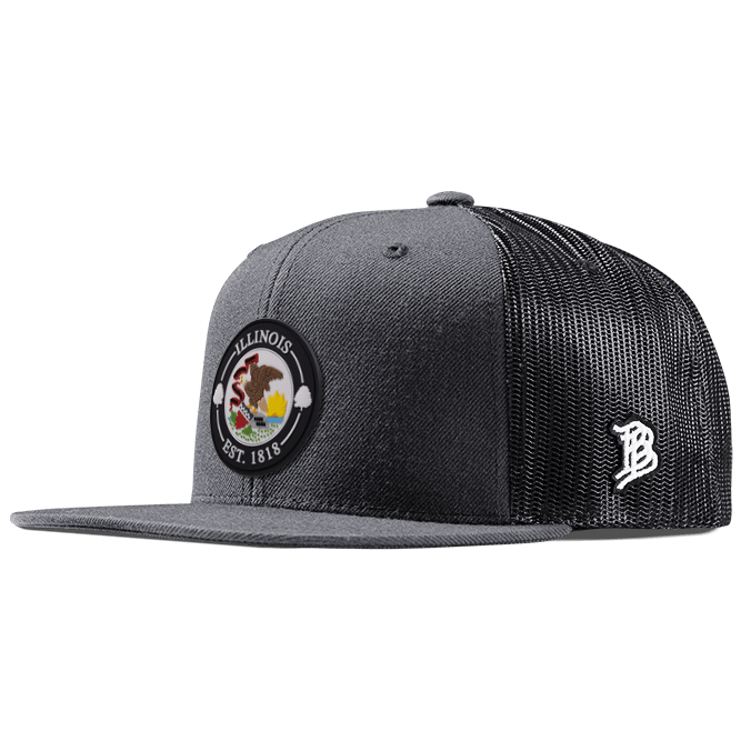 Illinois Compass Flat Trucker