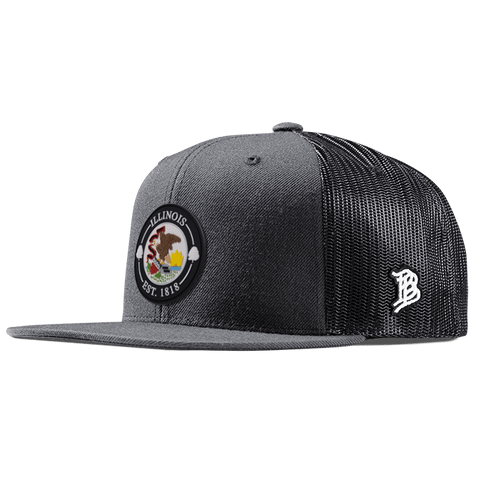 Illinois Compass Flat Trucker