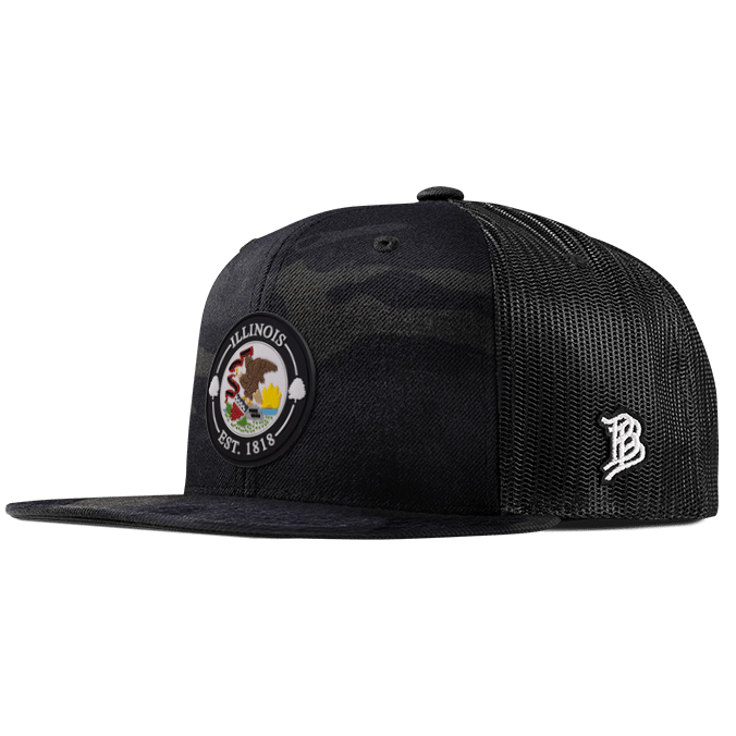 Illinois Compass Flat Trucker