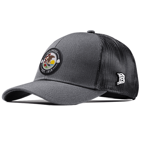 Illinois Compass Flexfit Snapback Trucker