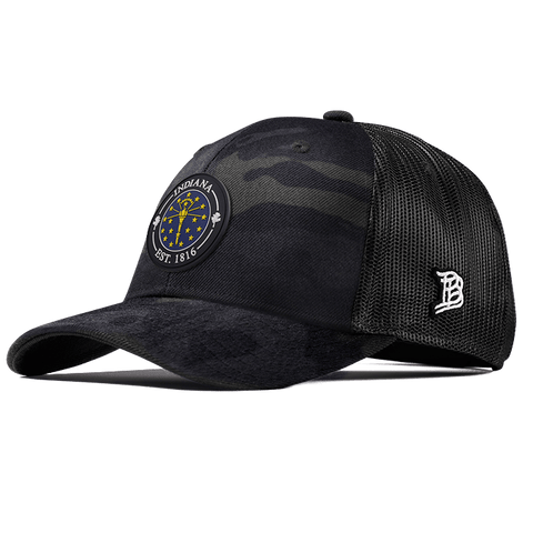 Indiana Compass Curved Trucker