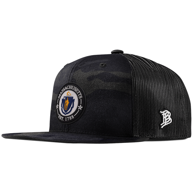 Massachusetts Compass Flat Trucker