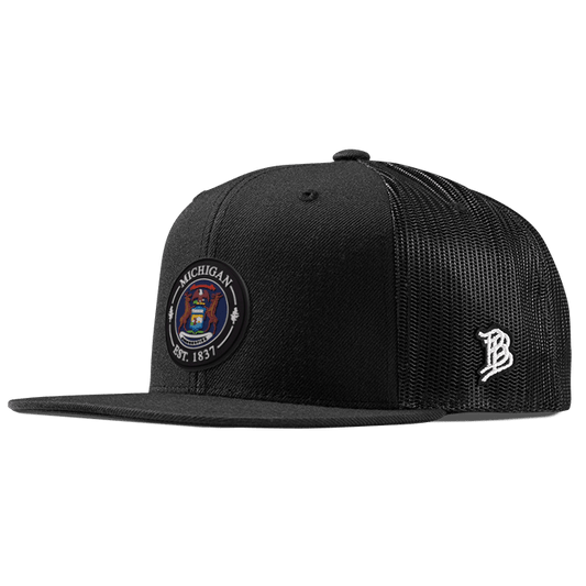 Michigan Compass Flat Trucker