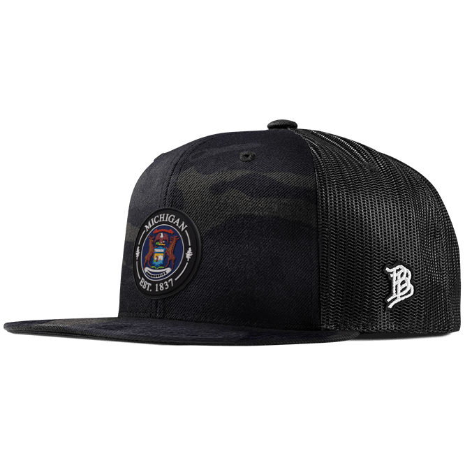 Michigan Compass Flat Trucker