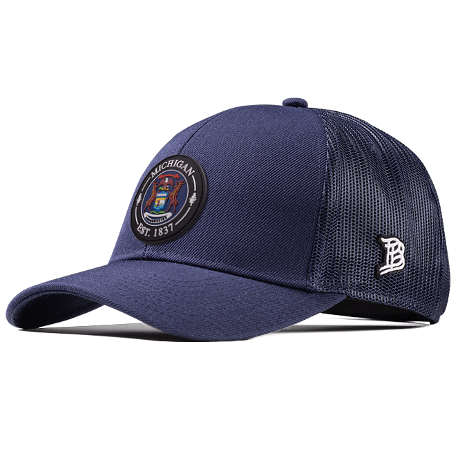Michigan Compass Flexfit Snapback Trucker