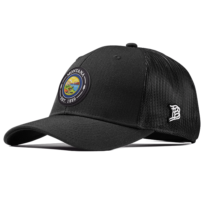 Montana Compass Curved Trucker