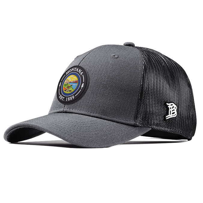 Montana Compass Curved Trucker