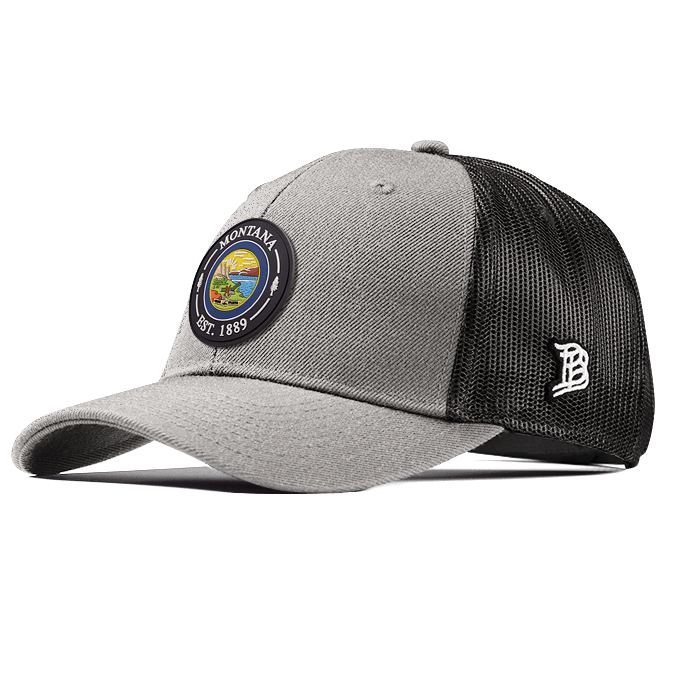 Montana Compass Curved Trucker