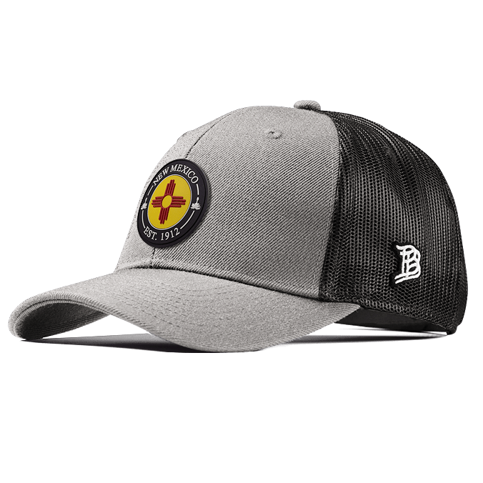 New Mexico Compass Curved Trucker