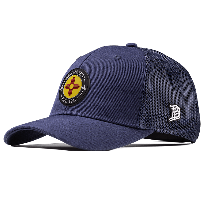 New Mexico Compass Curved Trucker