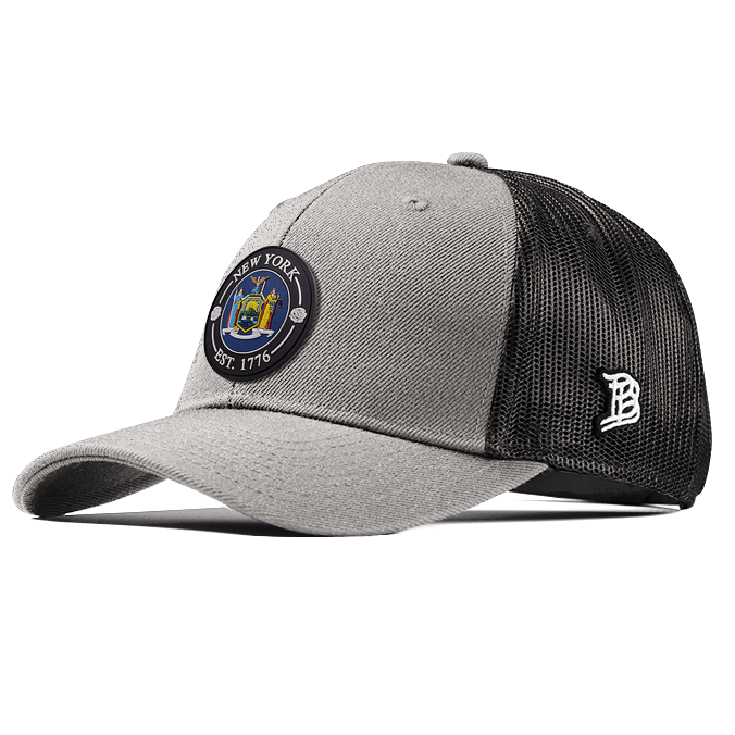 New York Compass Curved Trucker