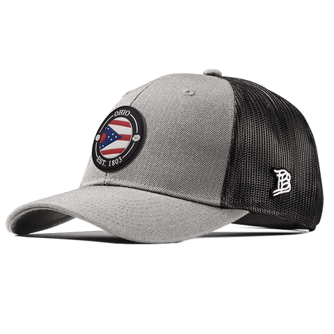 Ohio Compass Curved Trucker