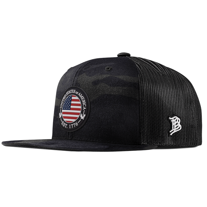 USA Compass Flat Trucker