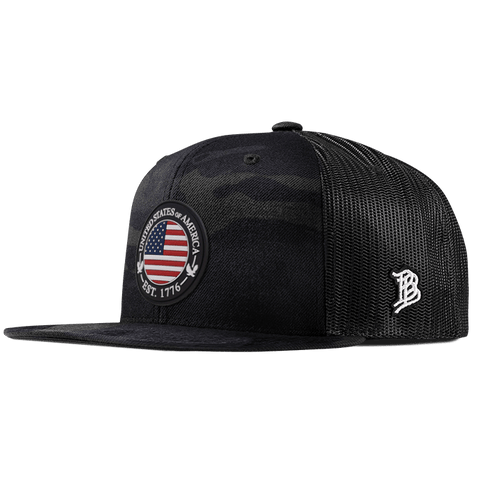 USA Compass Flat Trucker