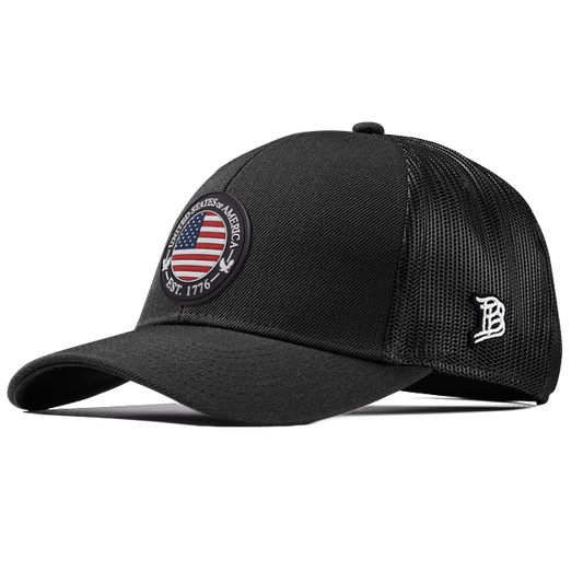 USA Compass Flexfit Snapback Trucker