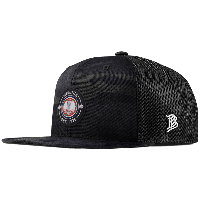 Virginia Compass Flat Trucker
