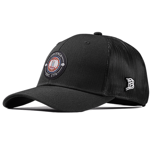 Virginia Compass Curved Trucker