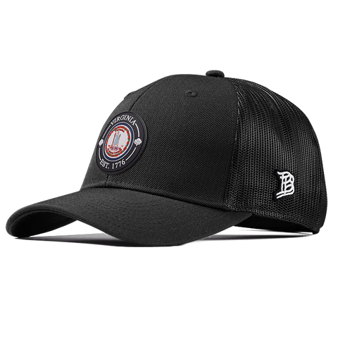 Virginia Compass Curved Trucker