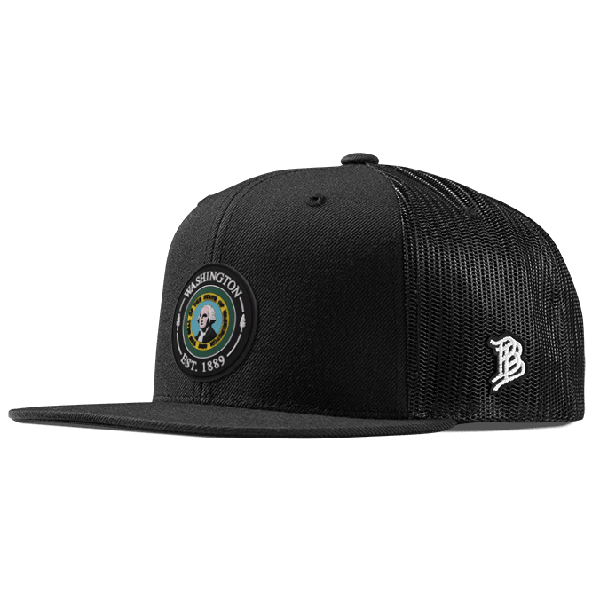 Washington Compass Flat Trucker