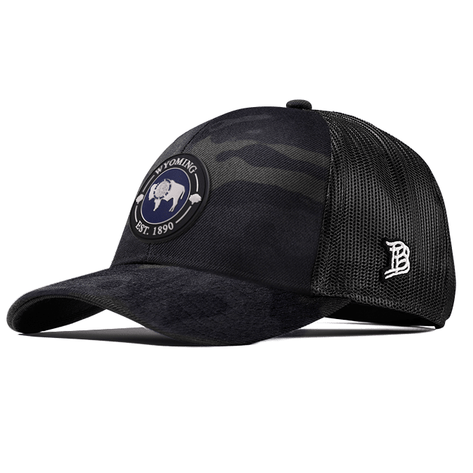 Wyoming Compass Flexfit Snapback Trucker