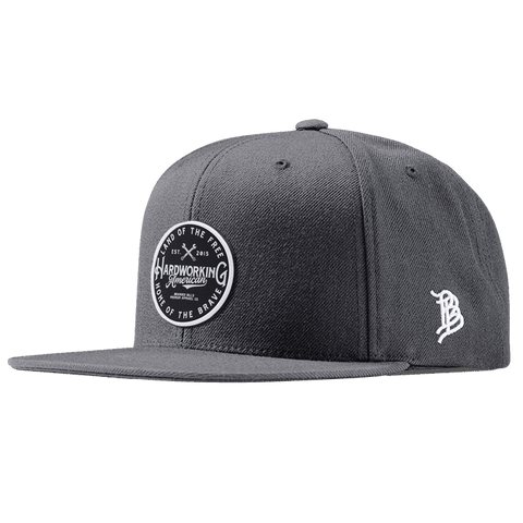 Hardworking PVC Classic Snapback Charcoal