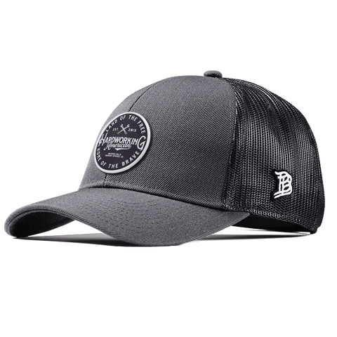 Hardworking PVC Flexfit Snapback Trucker