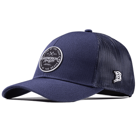 Hardworking PVC Flexfit Snapback Trucker